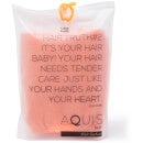 AQUIS Hair Turban Lisse Luxe - Tangerine Sunrise