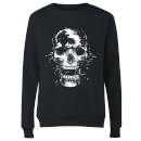 Skull Women's Sweatshirt - Black