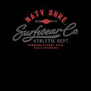 Native Shore Athletic DEPT. Men's T-Shirt - Black