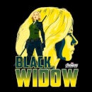 T-Shirt Homme Black Widow Avengers - Noir