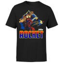 T-Shirt Homme Rocket Raccoon Avengers - Noir