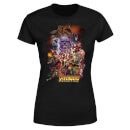 T-Shirt Femme La Team Avengers - Noir
