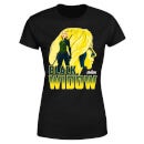 T-Shirt Femme Black Widow Avengers - Noir