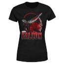 T-Shirt Femme Falcon Avengers - Noir