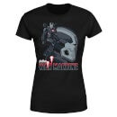 T-Shirt Femme War Machine Avengers - Noir