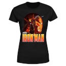 T-Shirt Femme Iron Man Avengers - Noir