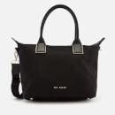 Ted Baker Women s Jicksy Small Nylon Tote Bag Black