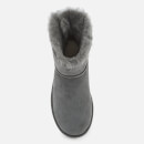 UGG Women's Mini Bailey Bow II Sheepskin Boots - Grey