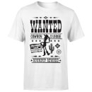 T-Shirt Homme Affiche Wanted Toy Story - Blanc