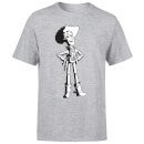 T-Shirt Homme Sheriff Woody Toy Story - Gris