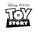 Sweat Homme Contour du Logo Toy Story - Blanc