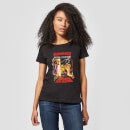 T-Shirt Femme Frankenstein Créa La Femme - Noir