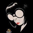 Incredibles 2 Edna Mode Dames Trui - Zwart