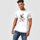 T-Shirt Homme Hei Hei et Pua Vaiana, la Légende du bout du monde Disney - Blanc