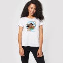 T-Shirt Femme Vague Vaiana, la Légende du bout du monde Disney - Blanc