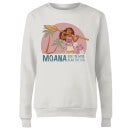 Moana Read The Sea Women's Sweatshirt - White