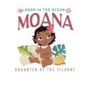 Moana Born In The Ocean Women's Sweatshirt - White