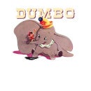 T-Shirt Homme Trombone Dumbo Disney - Blanc