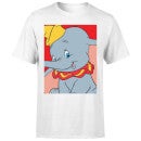T-Shirt Homme Portrait Dumbo Disney - Blanc