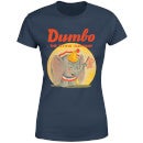 Dumbo Flying Elephant Women's T-Shirt - Navy