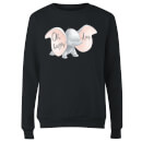Dumbo Happy Day Women's Sweatshirt - Black
