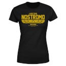 Alien USCSS Nostromo Dames T-shirt - Zwart