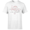 Friends Love Laughter Men's T-Shirt - White