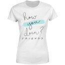 T-Shirt Femme How You Doin? - Friends - Blanc