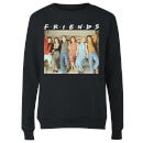Friends Retro Character Shot Women's Sweatshirt - Black
