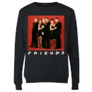 Friends Character Pose Women's Sweatshirt - Black