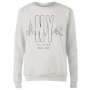 Friends NY Skyline Women's Sweatshirt - White