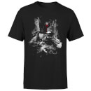 Star Wars Boba Fett Distressed Men's T-Shirt - Black