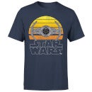 Star Wars Sunset Tie Men's T-Shirt - Navy