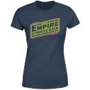 T-Shirt Femme Logo L'empire Contre-Attaque Star Wars Classic - Bleu Marine