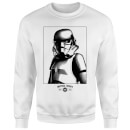 Sweat Homme Troupes Impériales Star Wars Classic - Blanc