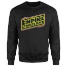 Sweat Homme Logo L'empire Contre-Attaque Star Wars Classic - Noir