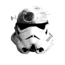 Sweat Homme Command Stormtrooper Étoile de la Mort Star Wars Classic - Blanc