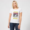 T-Shirt Femme ATAT Star Wars - Blanc