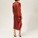 Vivienne Westwood Anglomania Women's Mini Kaftan Dress - Rust