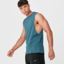 Myprotein Luxe Classic Drop Armhole Tank Top - Petrol Blue