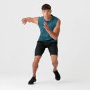 Myprotein Luxe Classic Drop Armhole Tank Top - Petrol Blue