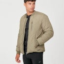 MP Men's Pro-Tech Quilted Bomber Jacket - Light Olive