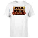 T-Shirt Homme Logo Star Wars Rebels - Blanc
