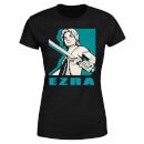 T-Shirt Femme Ezra Star Wars Rebels - Noir