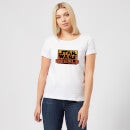 T-Shirt Femme Logo Star Wars Rebels - Blanc