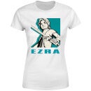 T-Shirt Femme Ezra Star Wars Rebels - Blanc