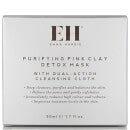 Emma Hardie Purifying Detox Pink Clay Mask with Dual-Action Cleansing Cloth