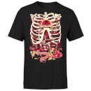 T-Shirt Homme Anatomy Park Rick et Morty - Noir