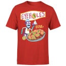 T-Shirt Homme Eyeholes Rick et Morty - Rouge