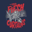 T-Shirt Homme The Flesh Curtains Rick et Morty - Bleu Marine